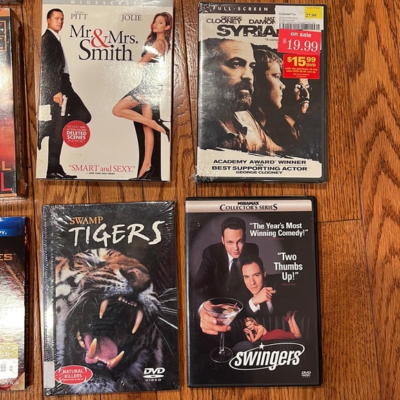 Lot of 10 New Sealed DVDs- Mr & Mrs Smith and more! - Picture 3 of 5